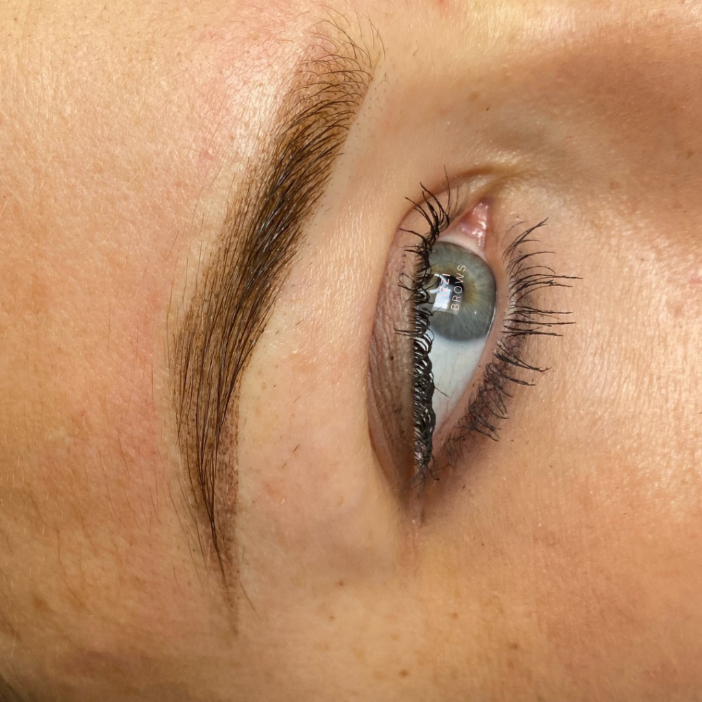 make up na powder brows behandeling