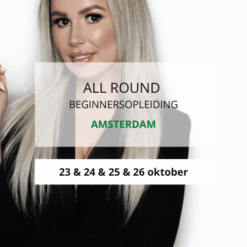 PMU All Round Beginnersopleiding 23 tm 26 oktober IZZI Beauty Amsterdam en Rotterdam